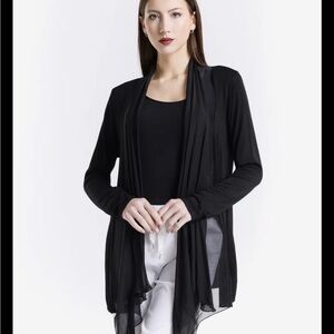 NWT LC Lauren Conrad Black Women's Cardigan